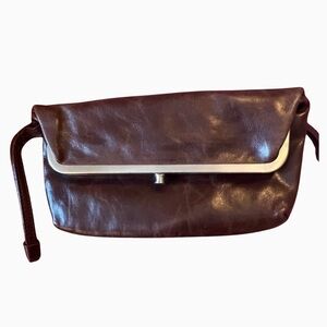 Latico Distressed Leather Clutch